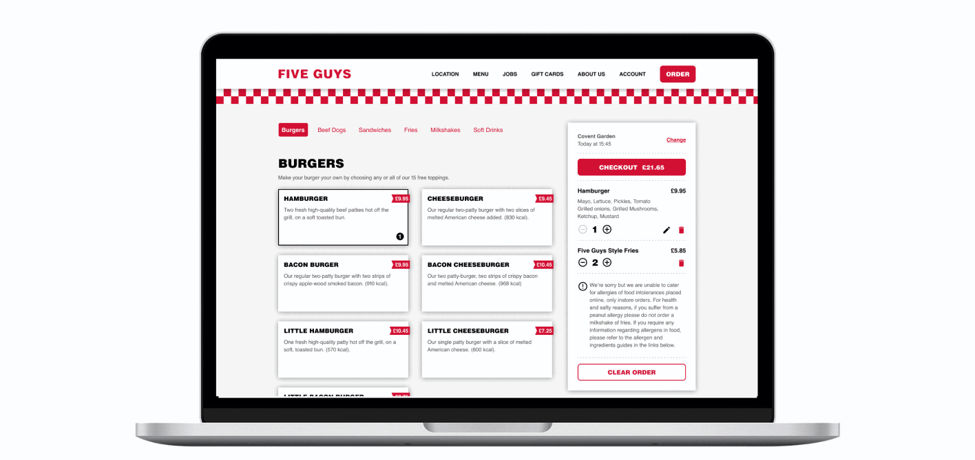LineTen cloud-powered solution showcase for delivery, ordering, and retail tools.