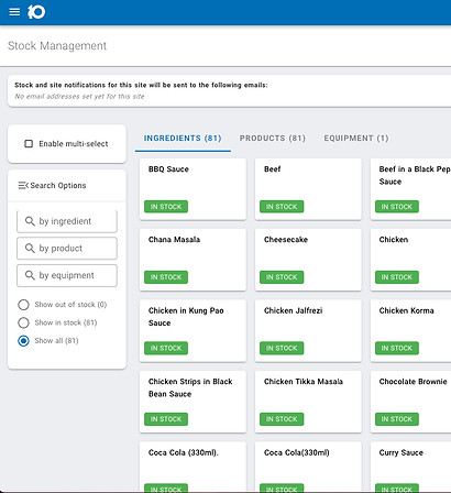 LineTen platform dashboard showing configurable order and delivery settings for multi-location QSRs.