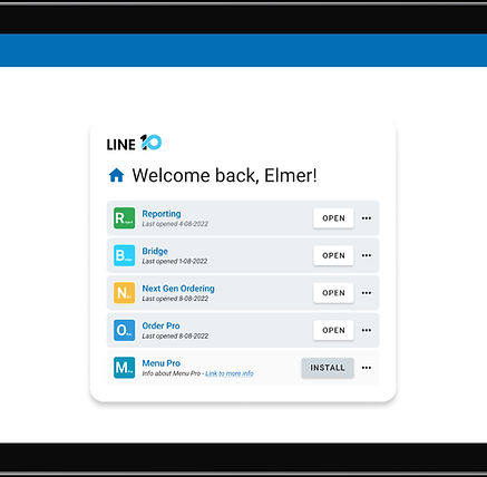 Unique order identifier screen from LineTen’s OrderPro module, supporting real-time tracking and DSP delivery aggregation 