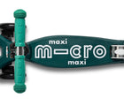 Folded Micro Kickboard Maxi Deluxe Eco Scooter - Green - Available at www.tenlittle.com