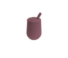 Ezpz Mini Cup & Straw in mauve - Available at www.tenlittle.com