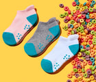 3 Pcs Ten Little Kids Everyday Ankle Socks - Available at www.tenlittle.com