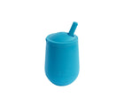 Ezpz Mini Cup & Straw in blue - Available at www.tenlittle.com