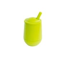 Ezpz Mini Cup & Straw in lime - Available at www.tenlittle.com