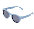 Side view of Roshambo Round Sunglasses - Cloudy Blue. Available at www.tenlittle.com