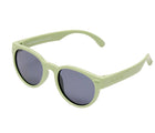 Side view of Roshambo Round Sunglasses - Sage Green. Available at www.tenlittle.com