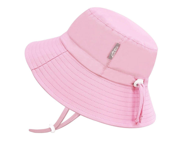 Jan & Jul AquaDry Bucket Hat - Pink. Available at www.tenlittle.com