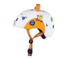 Side view of Micro Kickboard Micro Helmet - Monster. Available at www.tenlittle.com