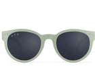 Front view of Roshambo Round Sunglasses - Sage Green. Available at www.tenlittle.com