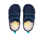 Top view of APMA and Peta-approved Ten Little Everyday Original - Navy Blue. Available at www.tenlittle.com