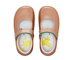 Top view of Ten Little Mary Janes - Rose Gold. Available at www.tenlittle.com