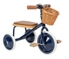 Banwood Trike in Navy Blue. Available from tenlittle.com