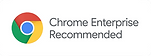 Chrome Enterprise Recommended badge featured in LineTen’s cloud technology endorsement section.