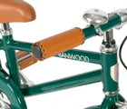 Close up handle Banwood Classic Bike Green. Available at www.tenlittle.com