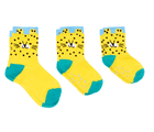Ten Little Everyday Crew Socks 3 Pack Original Lion - Available at www.tenlittle.com