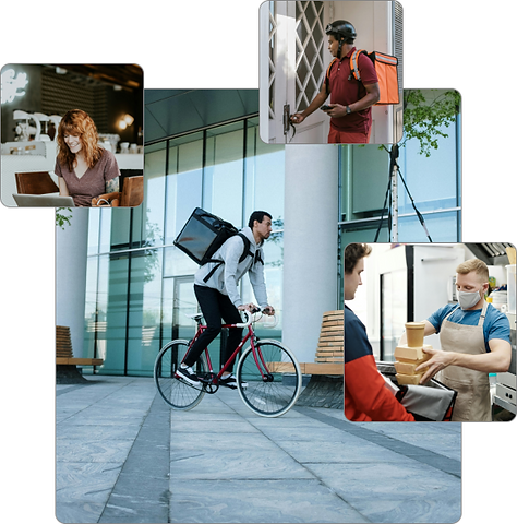 Exterior retail storefront representing QSR location linked to LineTen’s self-managed online sales platform.