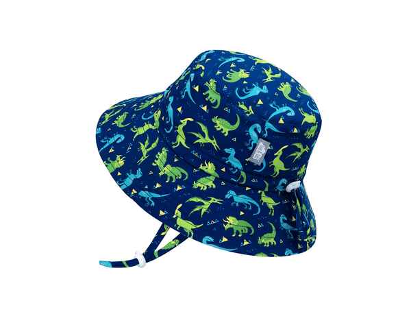 Jan & Jul AquaDry Bucket Hat - Dino. Available at www.tenlittle.com