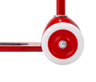Close up front wheel of Banwood Scooter Red - Available at www.tenlittle.com