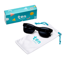 Ten Little Sunglasses with dust pouch - Black. Available at www.tenlittle.com