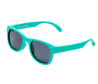 Side view of Ten Little Sunglasses - Teal. Available at www.tenlittle.com