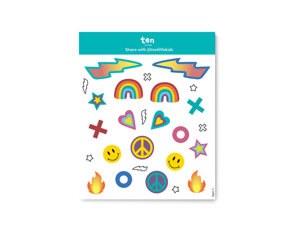 Ten Little Specialty Stickers Classic - Available at www.tenllittle.com